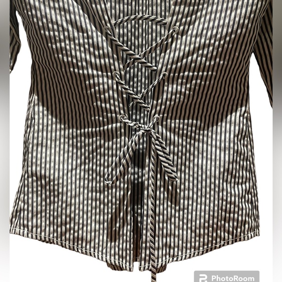 Striped ‘Guess’ button down Shirt - Picture 5 of 8